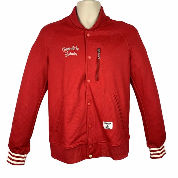 adidas Other - Adidas Originals Bedwin Men's Track Jacket S Red